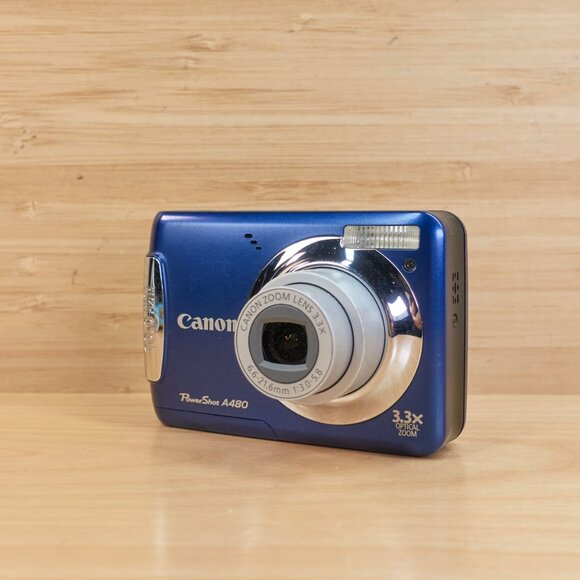 Canon PowerShot A480 / 10MP Digital Camera / Compact Point & Shoot / Tested - Picture 1 of 5